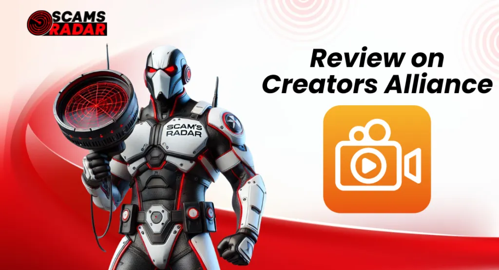 Creators Alliance Review on Scams Radar