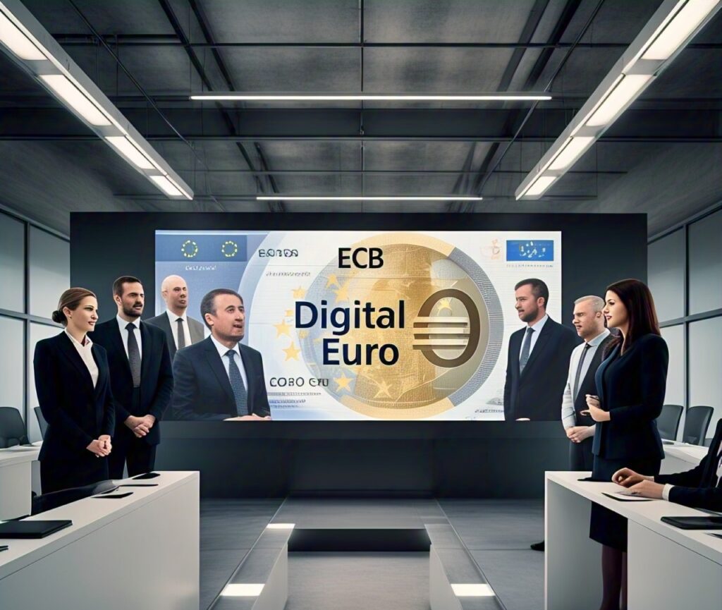 ECB supports digital euro.