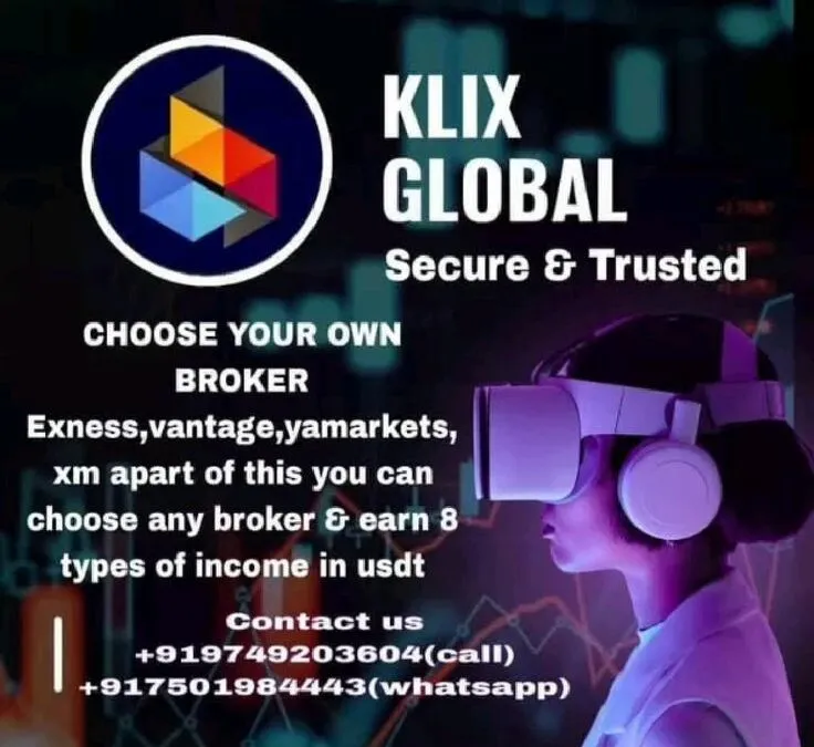 KlixGlobal Broker Income Promo – Choose Broker & Earn USDT