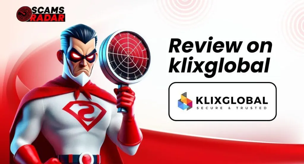 KlixGlobal Review by Scams Radar – Scam Investigation Cover