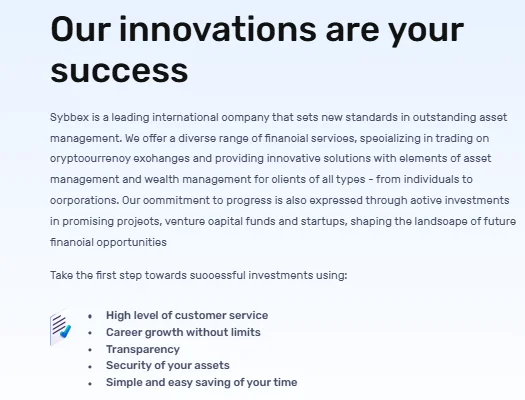 Sybbex Company Introduction