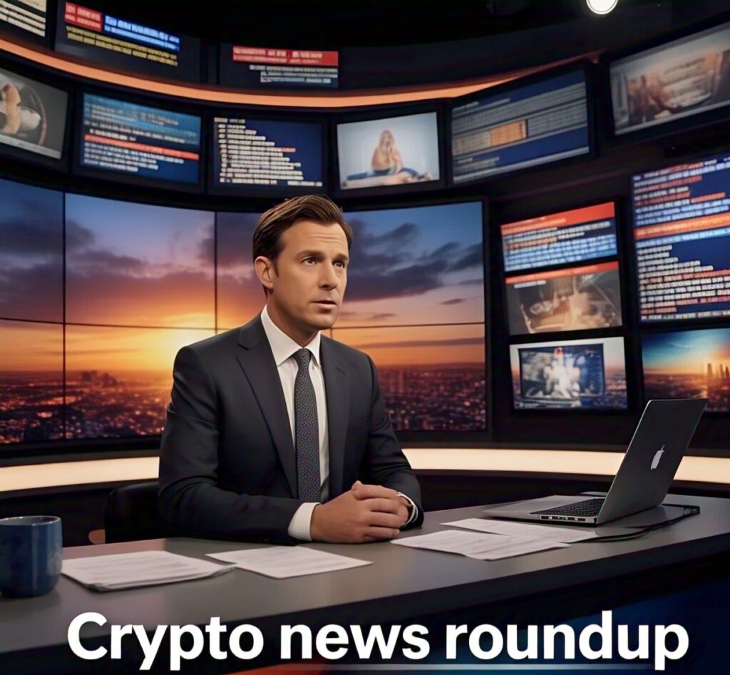 Crypto news roundup today. 