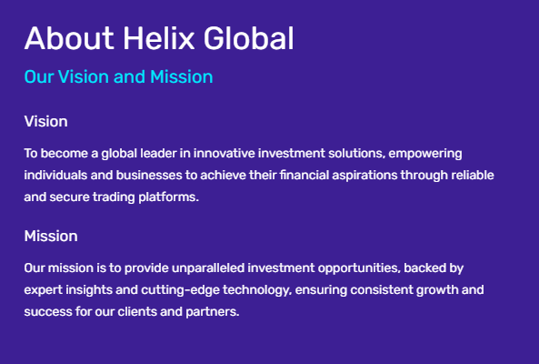 Helix Global - Your Gateway to Smart Investments in Crypto & Forex Trading