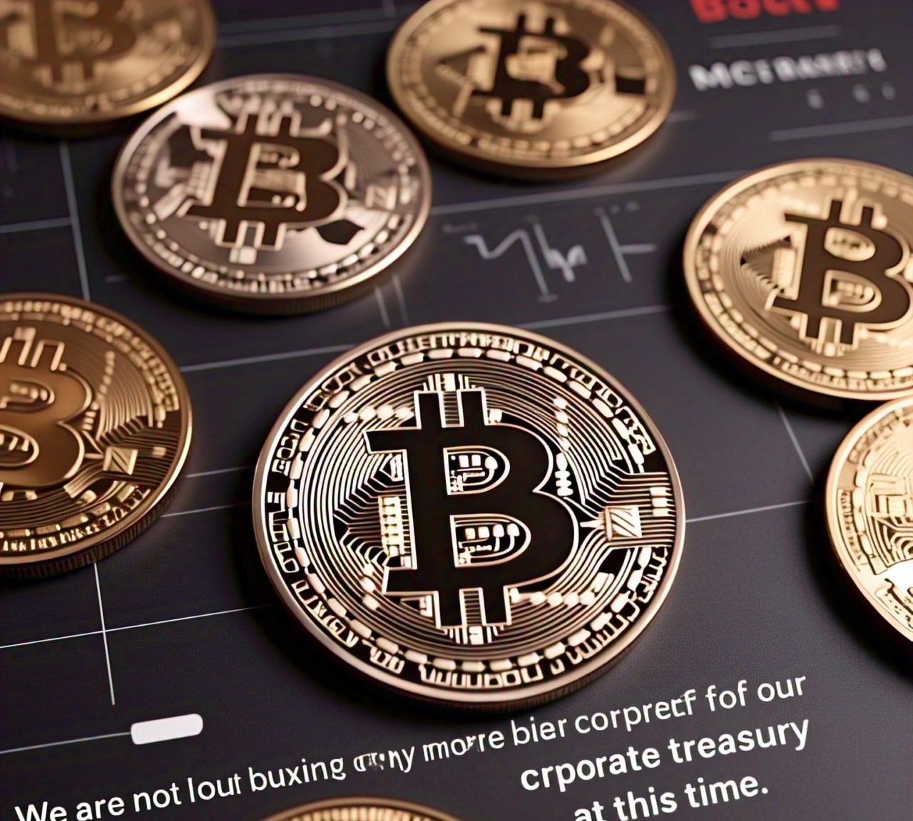 MicroStrategy halts Bitcoin purchases.