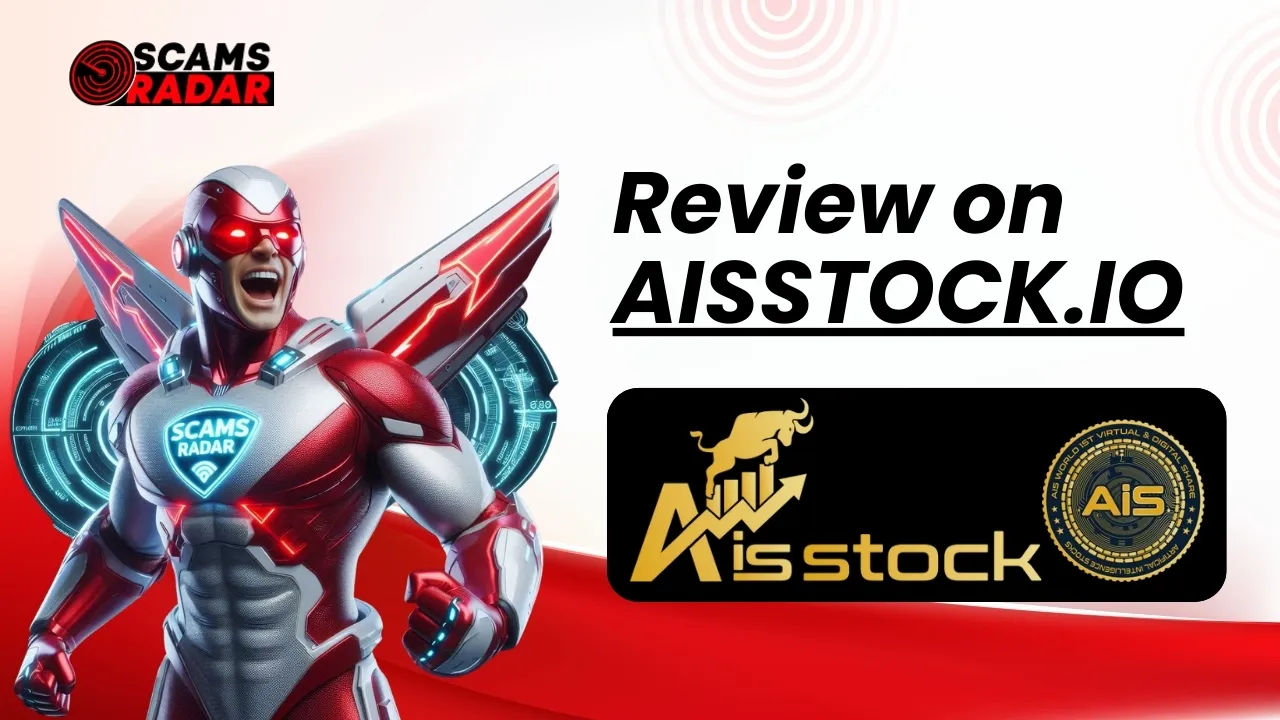 AISStock.io review by Scams Radar - An analysis of the platform's credibility and features.