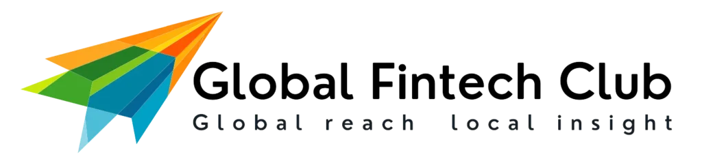 GlobalFintechClub.com official logo with tagline "Global reach, local insight