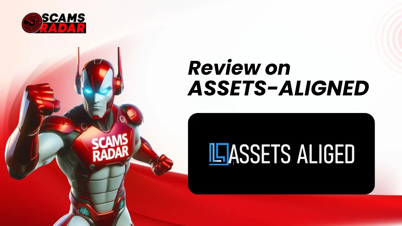 Assets Aligned Review – Scam Radar Evaluation Banner