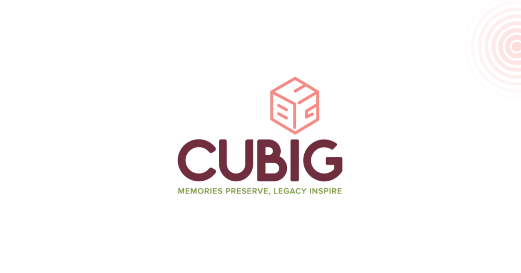 Cubig Club Branding Banner | Memories Preserve, Legacy Inspire