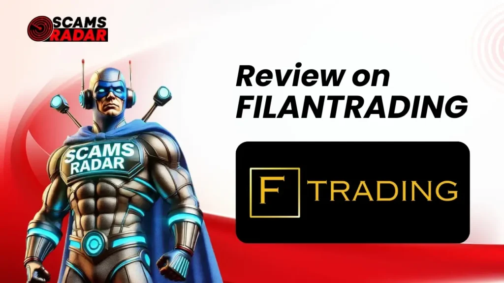 FilanTrading Review - Scams Radar superhero analyzing FilanTrading for scam detection
