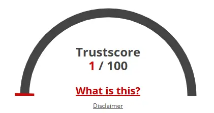 Treasure Fun Review - Trustscore rating of 1/100 for reliability analysis