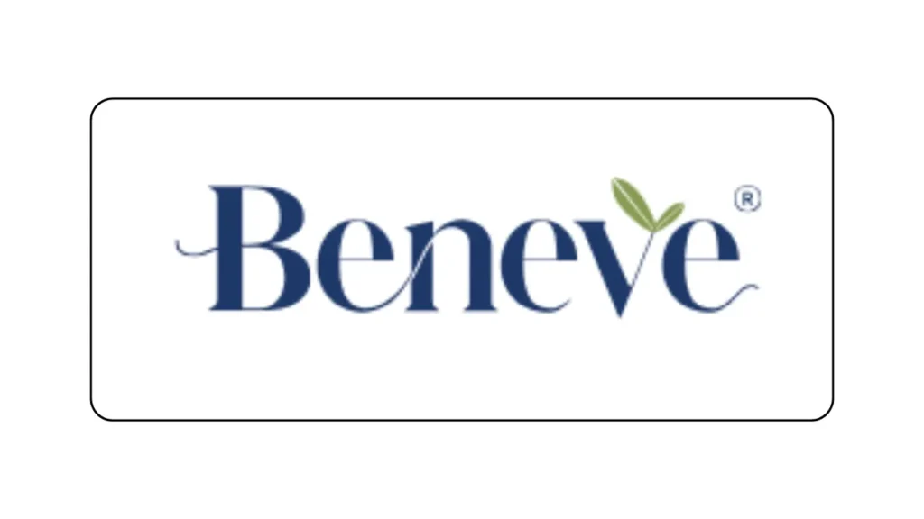 Beneve brand logo with leaf icon – reviewed by Scams Radar