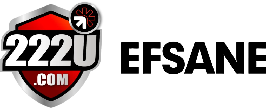 222U.com logo featuring a red and silver shield with bold white text=