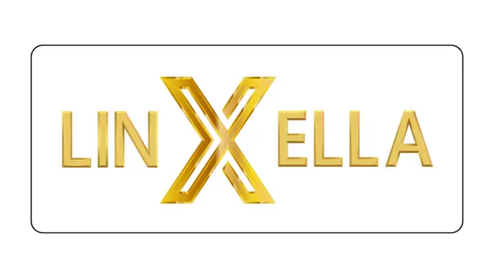 Linxella logo in gold on white background, representing the Linxella brand.