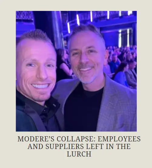 Modere’s Collapse: Employees and Suppliers Left in the Lurch