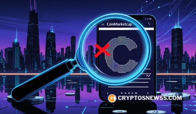 CoinMarketCap under investigation after phishing alert popup removed from its website