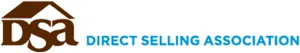 Logo of the Direct Selling Association (DSA), representing the organization for ethical direct selling businesses.