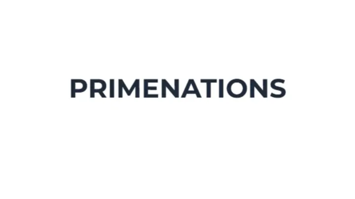 Prime Nations logo - Sleek and modern text design on a white background