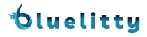 Bluelitty logo used in scam review analysis with low trust score warning
