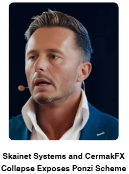 Individual associated with Skainet Systems and CermakFX, linked to Ponzi scheme collapse and financial fraud exposure