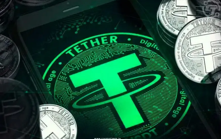 Tether USDT coin graphic representing Stable's launch of the world’s first Layer 1 stablechain integrated with USDT