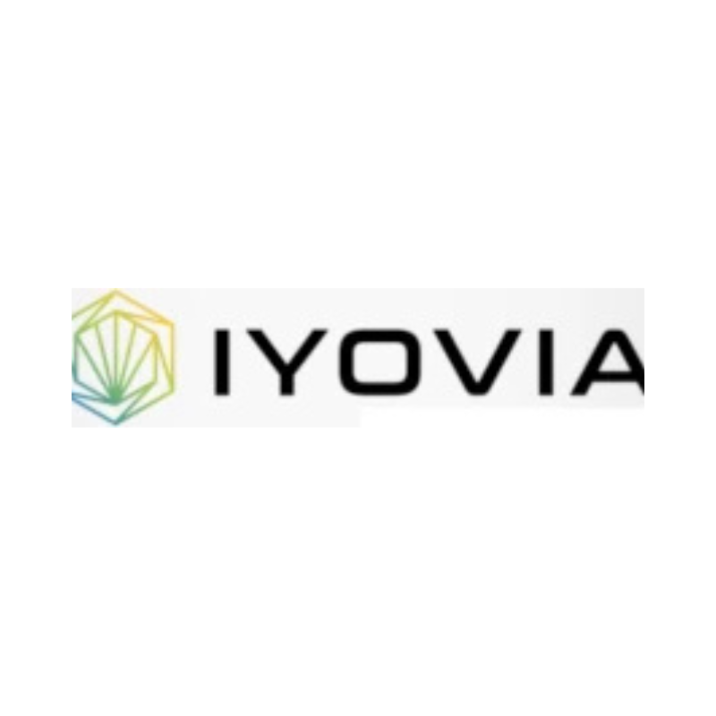 Iyovia company logo related to $36M fraud case and settlement impacting the crypto training sector.