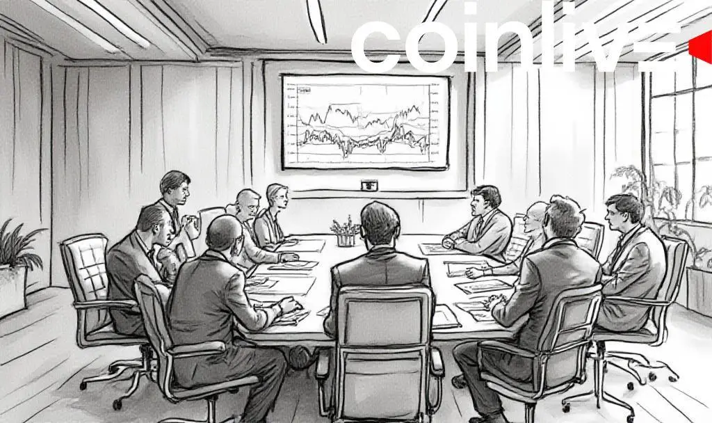 Business executives in a boardroom meeting discussing Bitcoin Treasury Companies and digital growth strategies.