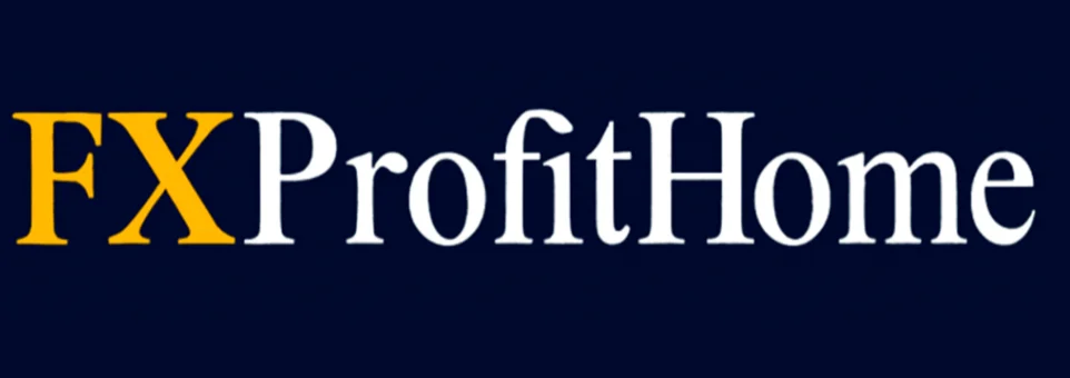 The logo of FXProfitHome, featuring bold "FX" in yellow and "ProfitHome" in white, symbolizing the platform’s brand identity.