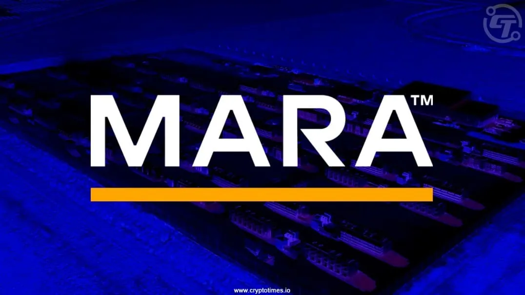 MARA logo representing the $168M Exaion acquisition to boost AI and Bitcoin integration