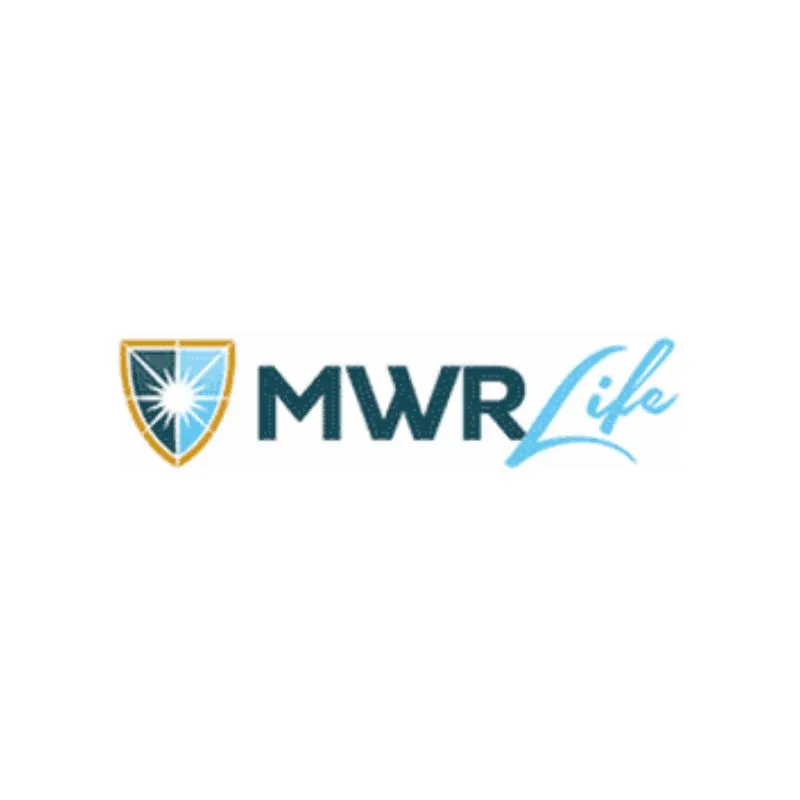 MWR Life official logo with shield and light emblem representing the company’s brand identity