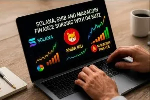 Solana, Shiba Inu, and MAGACOIN Finance surge as top picks for 2025 gains with strong market buzz