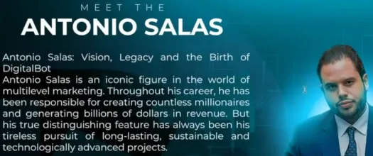 Antonio Salas, CEO of Optimus VIP, visionary leader in multilevel marketing and advanced digital projects