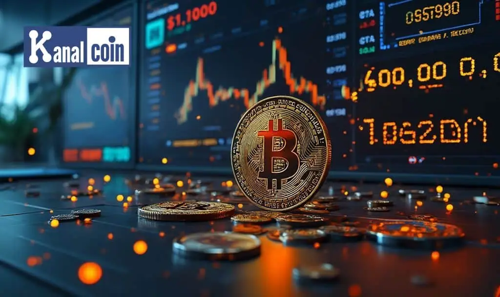 Bitcoin price chart showing BTC surpassing $111,900 amid ETF-driven volatility