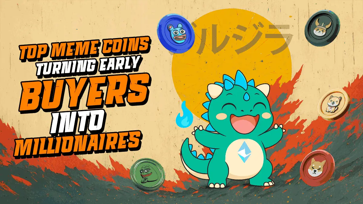 Top meme crypto coins turning early buyers into millionaires with BullZilla leading 2025 potential