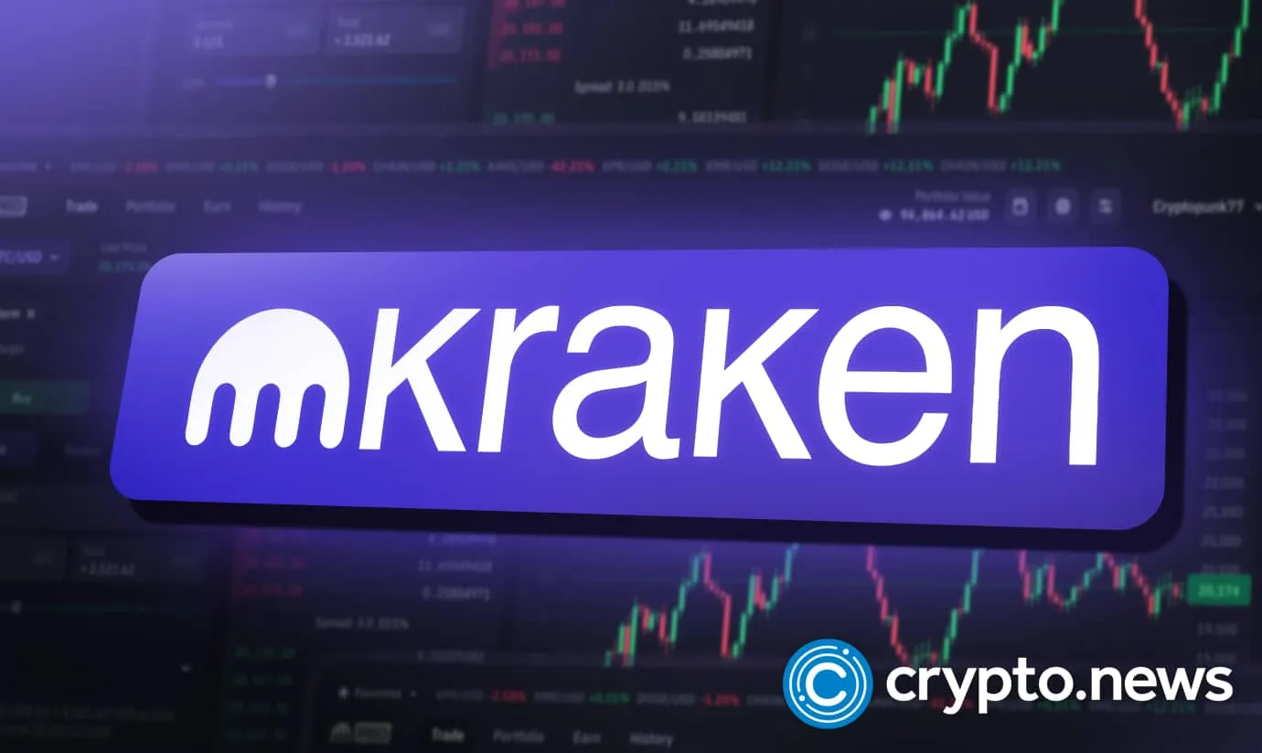 Kraken logo with trading charts highlighting tokenized stocks expansion on Ethereum and multi-chain xStocks platform