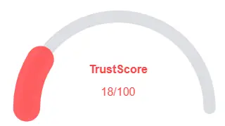 Wormald Farms review shows very low TrustScore of 18 out of 100, indicating high risk for investors