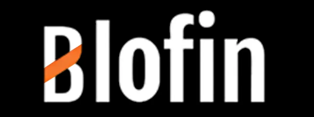 Blofinext logo with white text on black background representing the trading platform brand