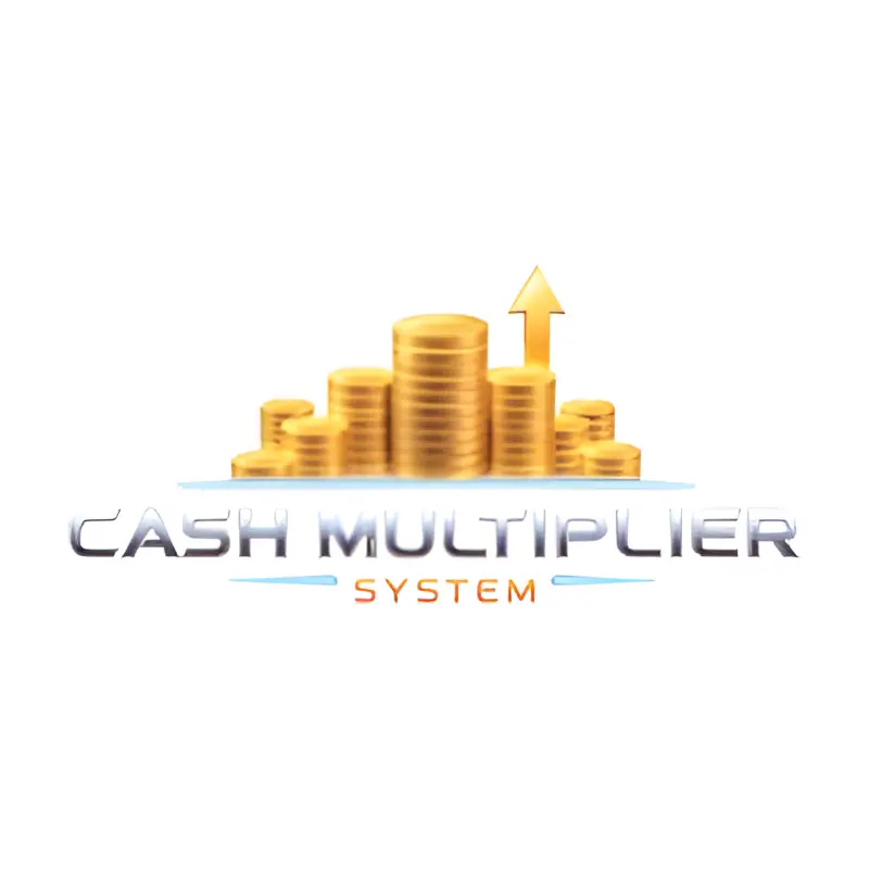 Cash Multiplier System logo symbolizing a pyramid-style investment scheme promising high returns.