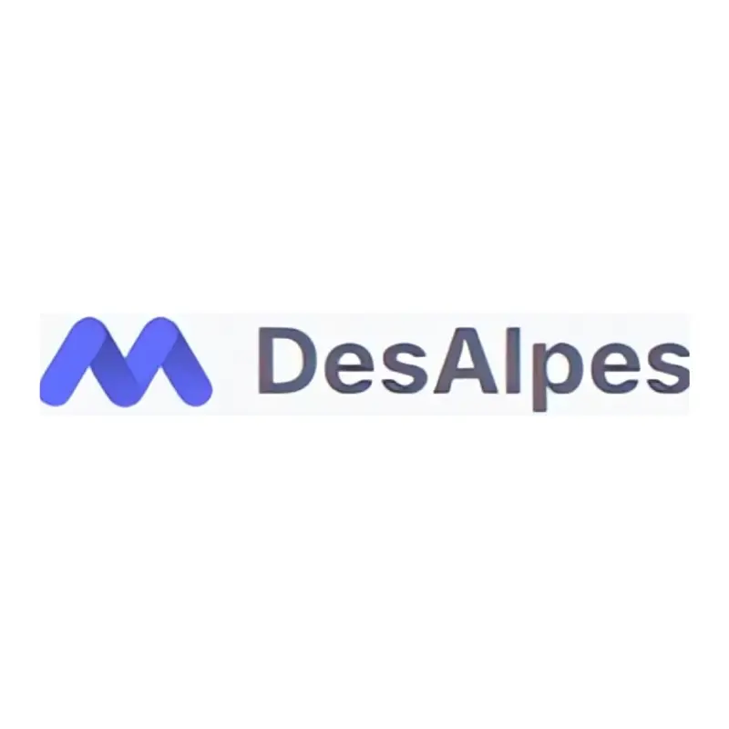 Des Alpes company logo associated with Alberta ASC’s securities fraud warning.