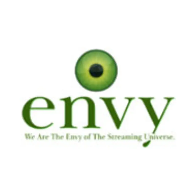 EnvyTV logo representing company involved in fraud case resulting in $750K punitive damages awarded to Sampson