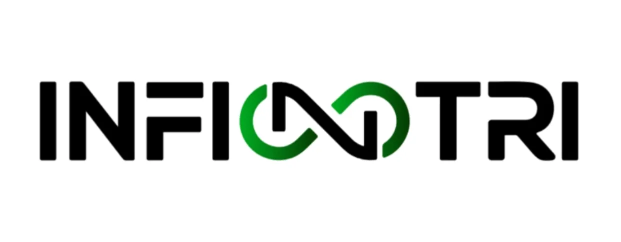 Official logo of Infintri featuring the infinity-themed green and black design representing the company’s identity