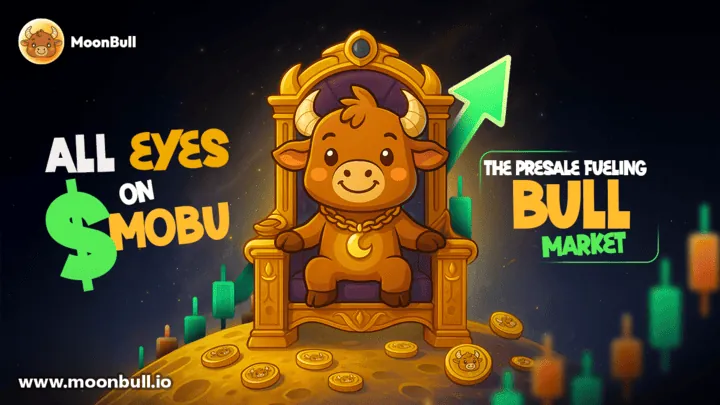 MoonBull presale drives meme coin bull market growth and investor attention