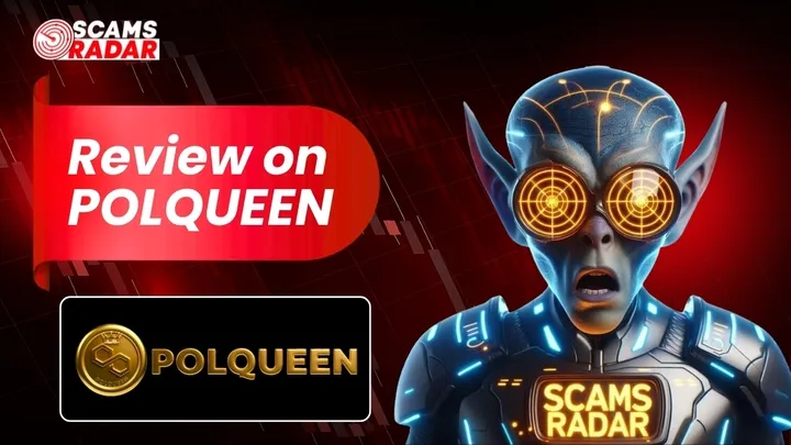 Review on Polqueen by Scams Radar exposing risks and red flags in the investment platform