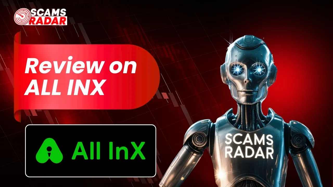 Scams Radar detailed review on All InX crypto platform