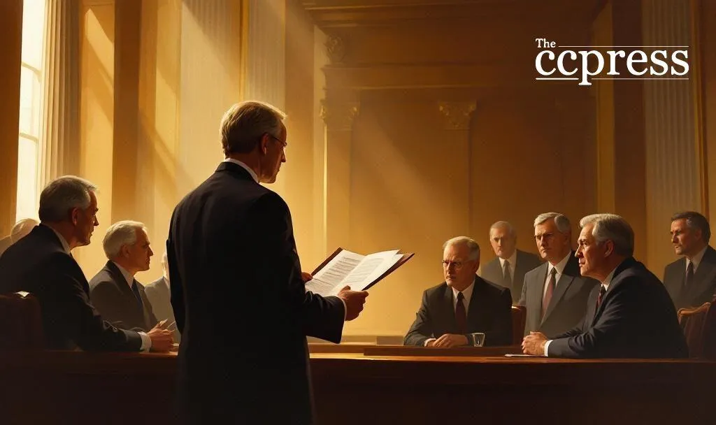 Lawmakers in session discussing the bipartisan Senate crypto market structure bill for regulatory clarity in digital assets.