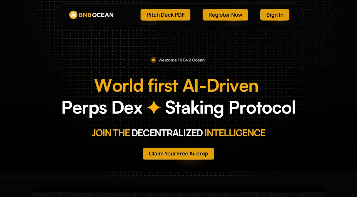 BNB Ocean – World First AI-Driven Perps DEX