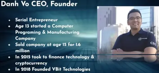 Danh Vo founder and CEO of VBit Technologies highlighted amid SEC fraud lawsuit case