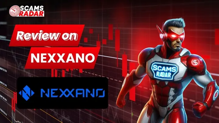 Nexxano review image showing Scams Radar analysis on Nexxano platform legitimacy and potential risks