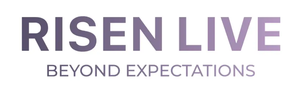 Risen Live Review logo showing the Risen Live brand name with the tagline Beyond Expectations.
