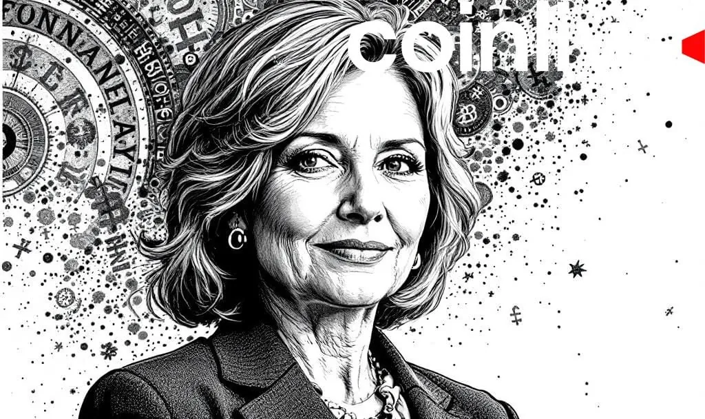 Illustration showing crypto influence in Trump victory highlighting blockchain and digital currency impact on US politics