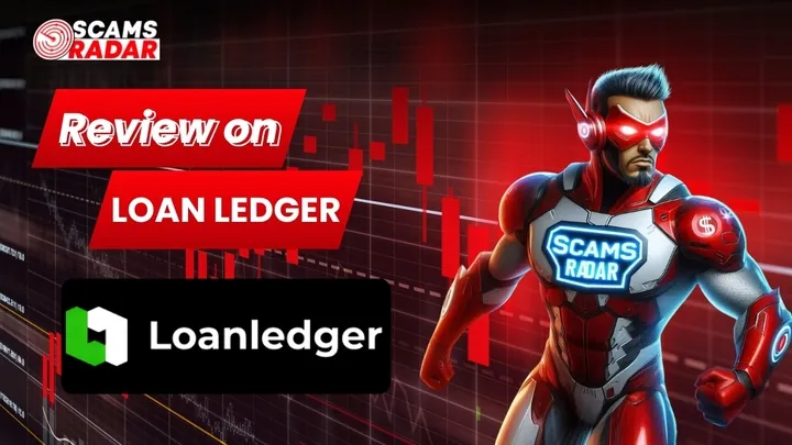 Loan Ledger review image showing Scams Radar analysis highlighting potential risks and legitimacy of the Loan Ledger trading platform